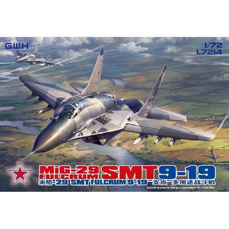 Great Wall Hobby L7214 1/72 Russian Mig-29 Fulcrum SMT 9-19