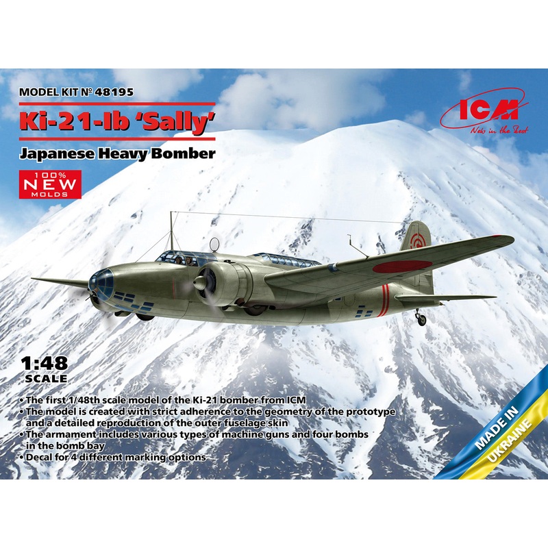 ICM 48195 1/48 Ki-21-Ib Sally