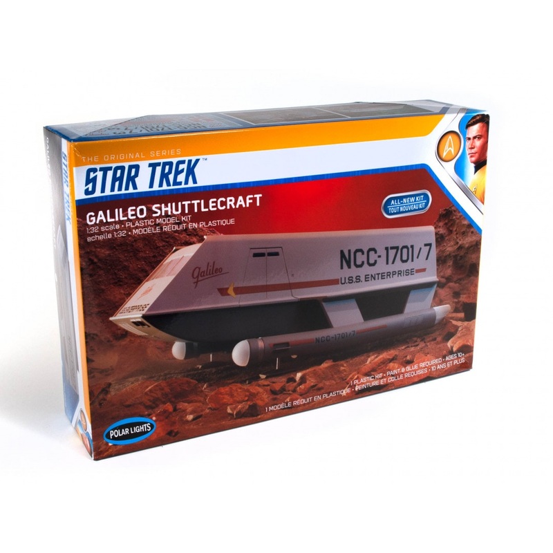 POLAR LIGHTS 909 1/32 Galileo Shuttlecraft