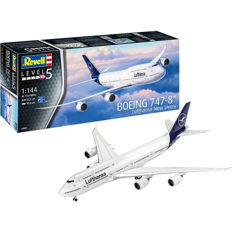 Revell 3891 1/144 Boeing 747-8I 'Lufthansa' New Livery