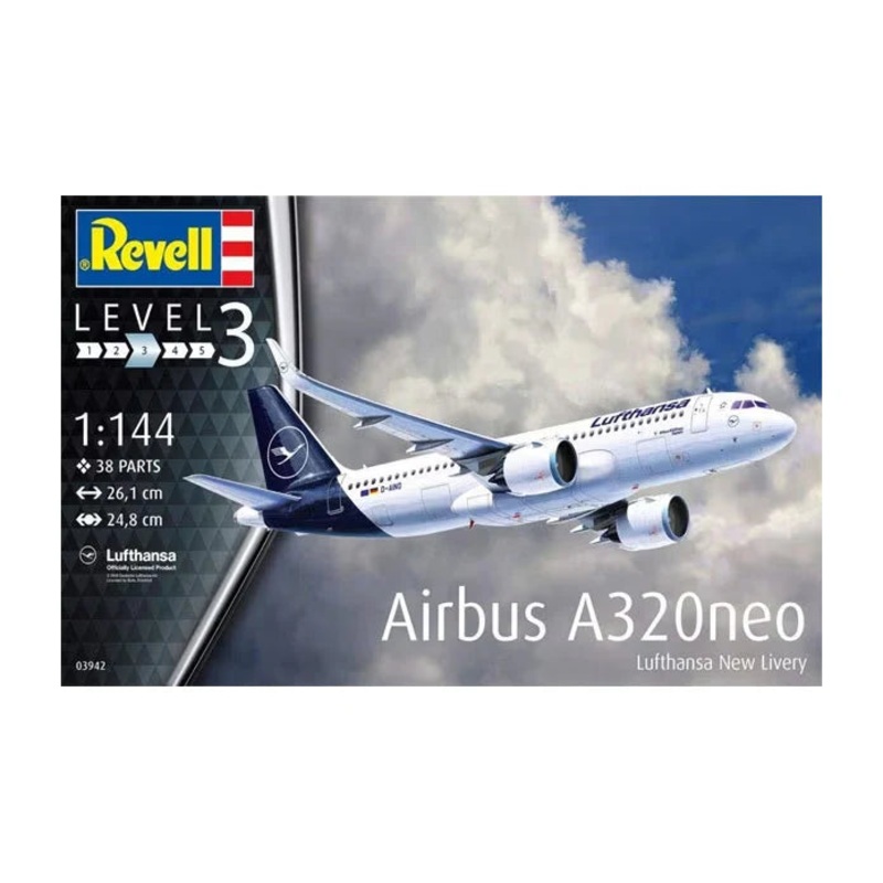 Revell 3942 1/144 Lufthansa Airbus A320neo New Livery