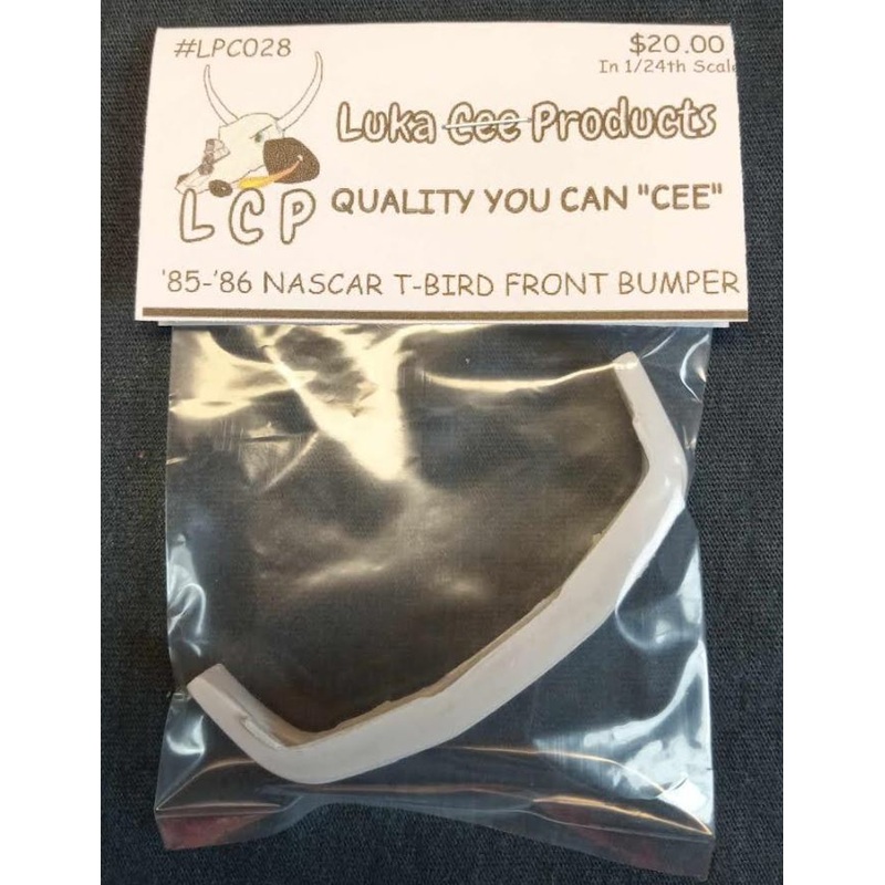 Luka Cee LCP028 1985-86 NASCAR TBIRD FRONT BUMPER