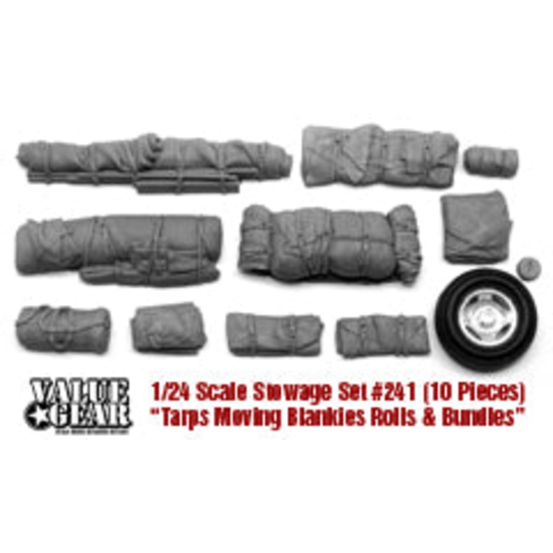 Value Gear VG241  1/24 Universal Gear Set #1 Tarp Stuff