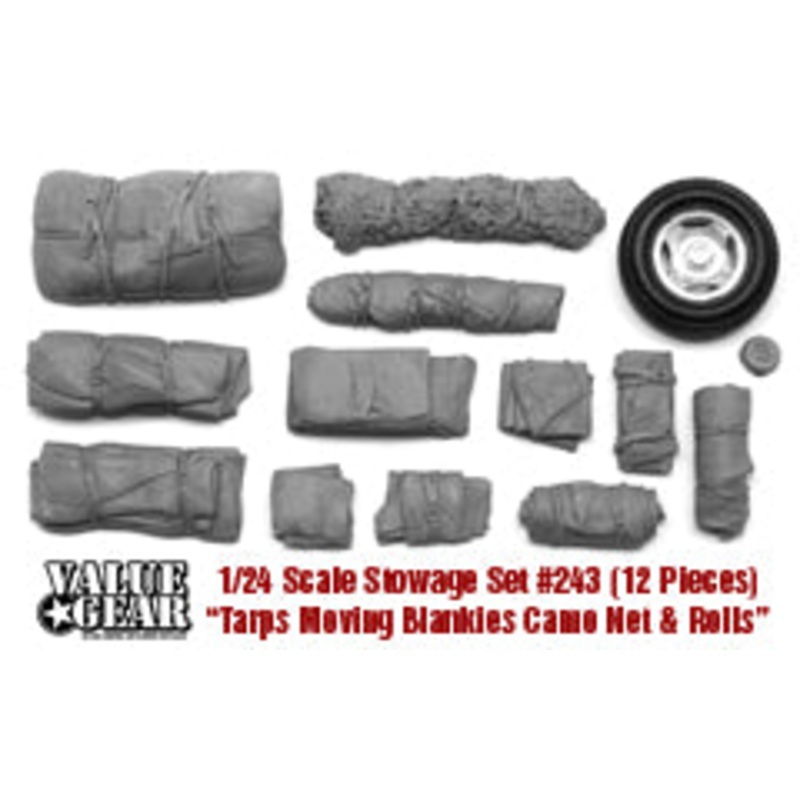 Value Gear VG243 1/24 Universal Gear Set #3 Tarp Stuff