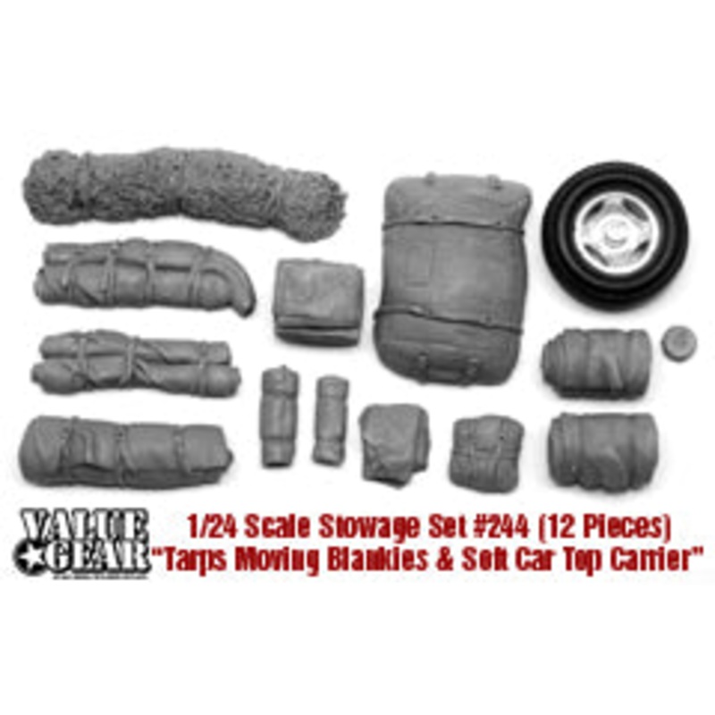 Value Gear VG244 1/24 Universal Gear Set #4 Tarp Stuff