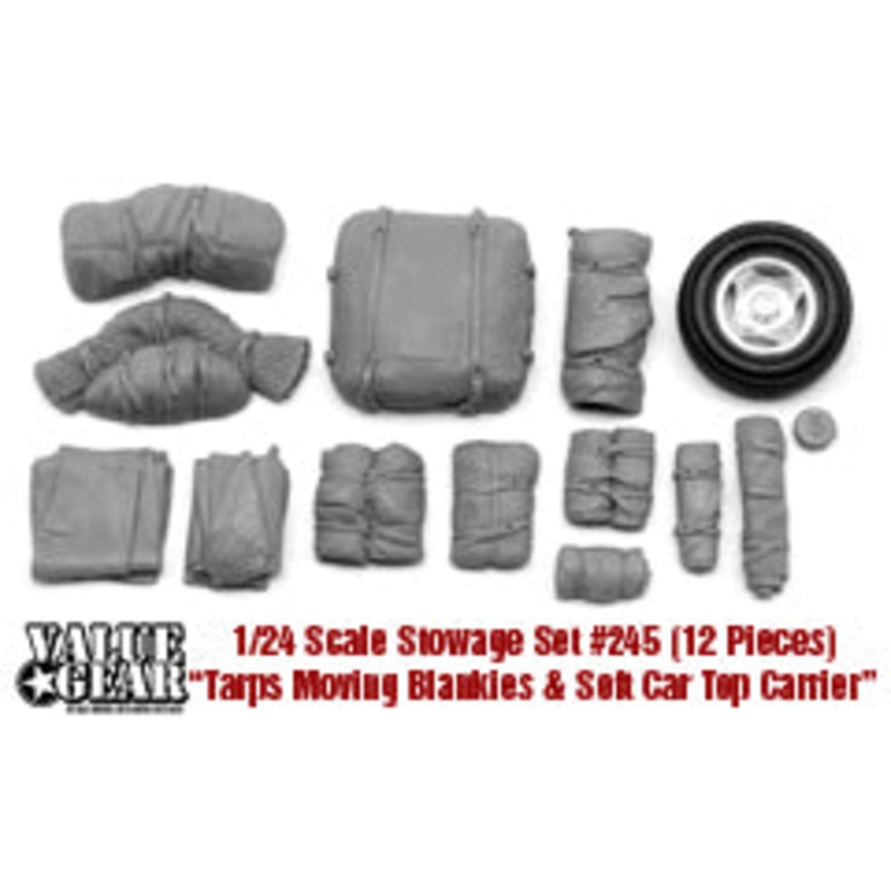 Value Gear VG245 1/24 Universal Gear Set #5 Tarp Stuff
