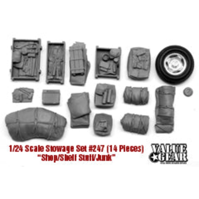 Value Gear VG247 1/24 Universal Gear Set #7 Shelf/Shop Stuff