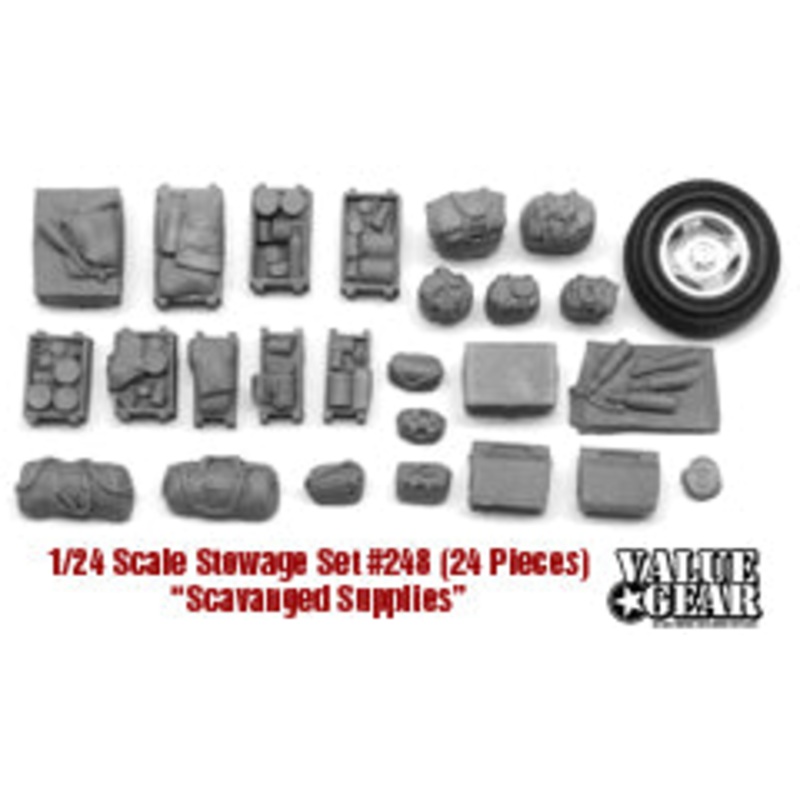 Value Gear VG248  1/24 Universal Gear Set #8 Scavanged Stuff