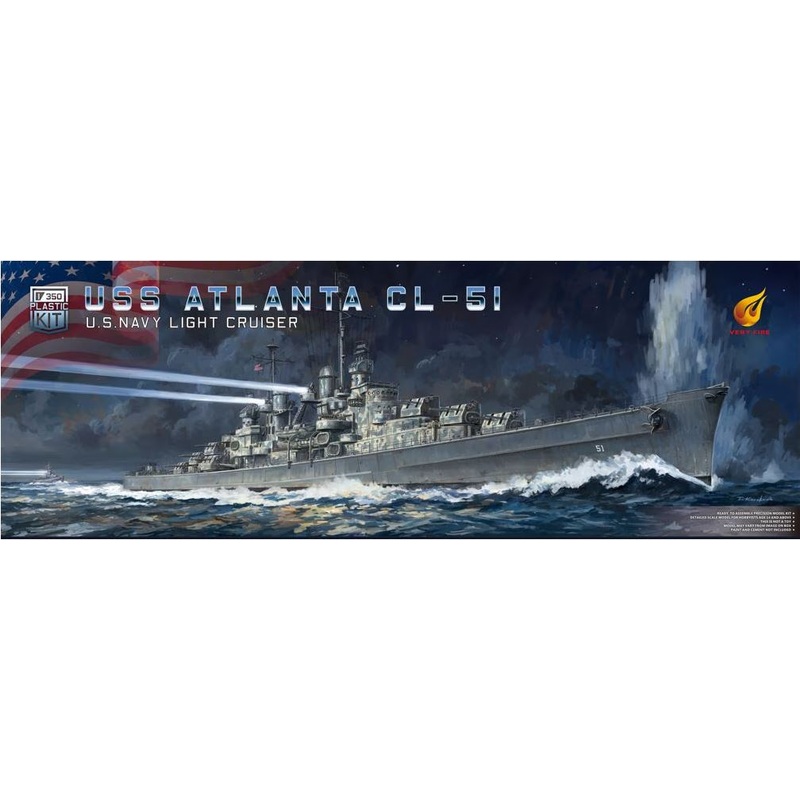 Very Fire VF350922 1/350 USS ATLANTA US NAVY LIGHT CRUISER
