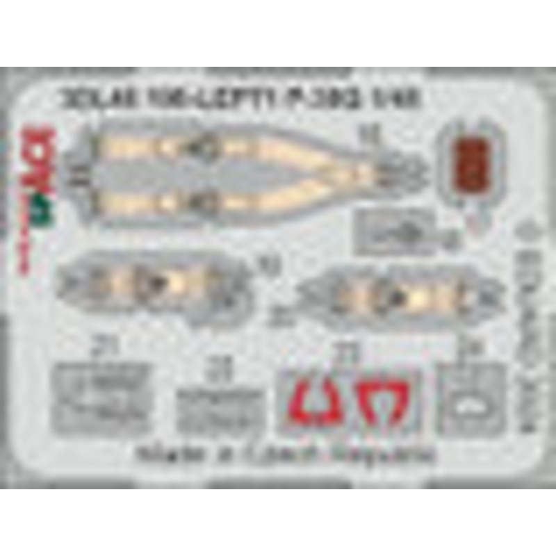 Eduard 3DL72012 1/72  P-39Q (for Arma) Space-3D Decals + Etched Parts