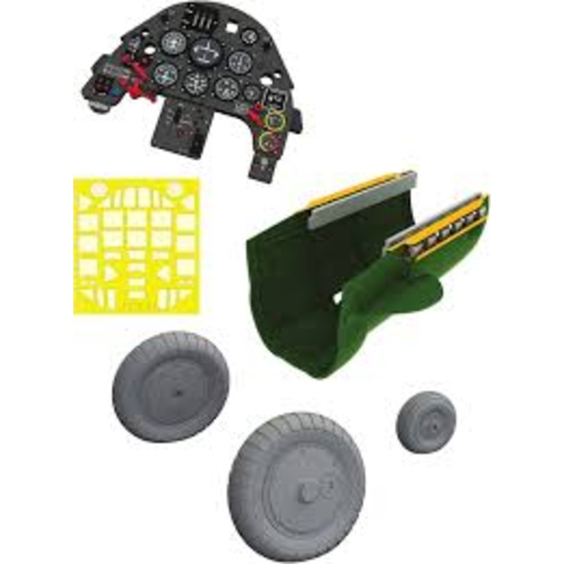 Eduard 634032 1/32 Bf109G-4 Detail Set (REV kit) Lkplus
