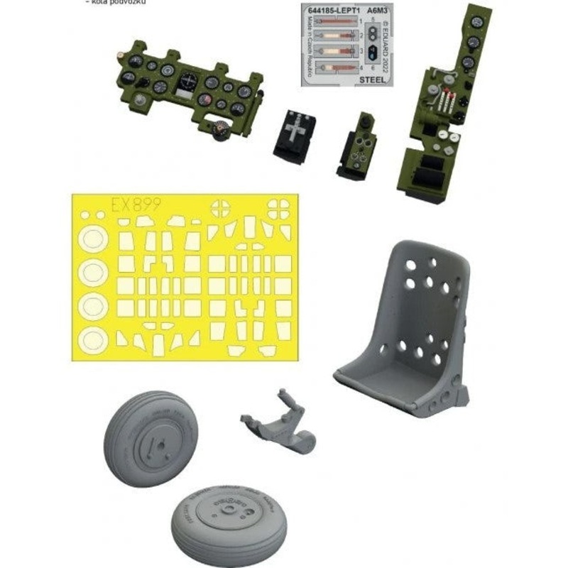 Eduard 644189 1/48 A6M3 Zero Detail Set (EDU kit) LKplus