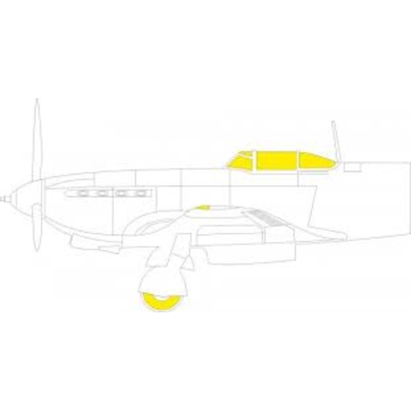 Eduard 644196 1/48 Yak-9D Detail Set (ZVE kit) LKplus