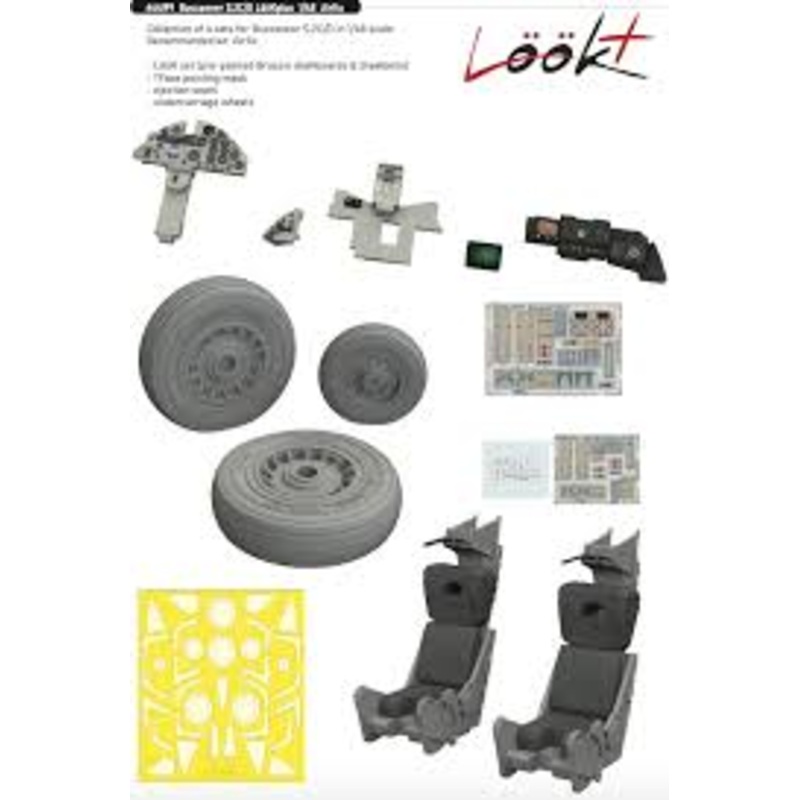 Eduard 644199 1/48 Buccaneer S.2C/D Detail Set (AFX kit) LKplus