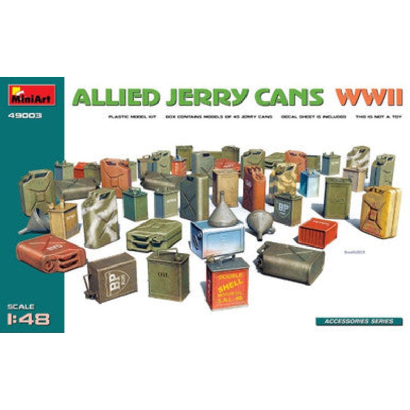 Miniart 49003 1/48 Allied Jerry Cans WW2