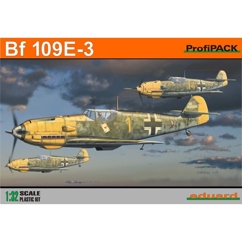 Eduard 3002 1/32 Messerschmitt Bf109E-3 Profipack