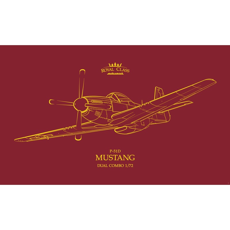 Eduard R0021 1/72 ROYAL EDITION P-51D MUSTANG Dual Combo