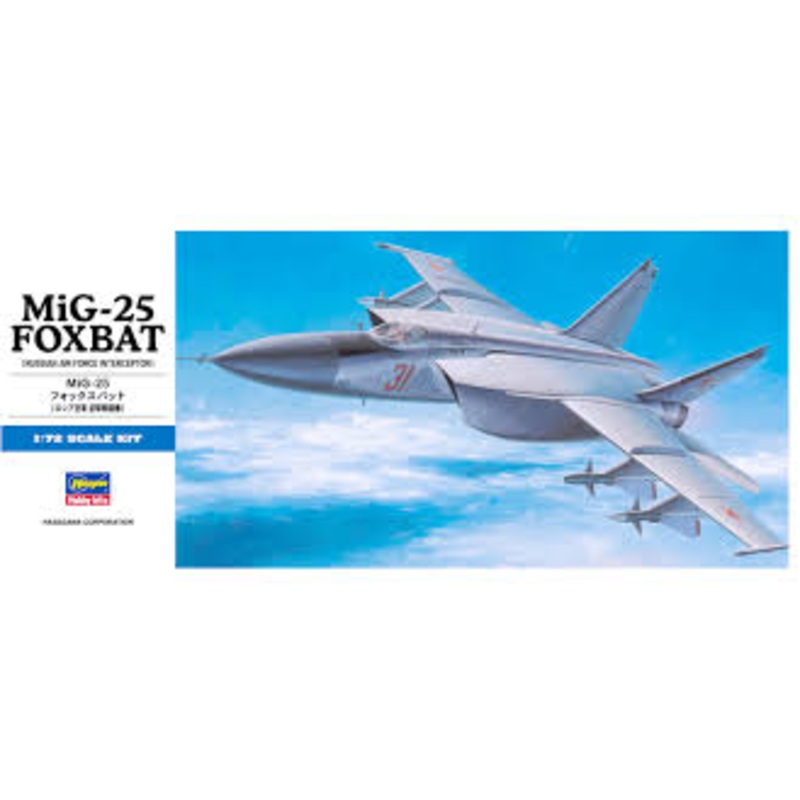 Hasegawa 00434 1/72 Mikoyan-25 Foxbat