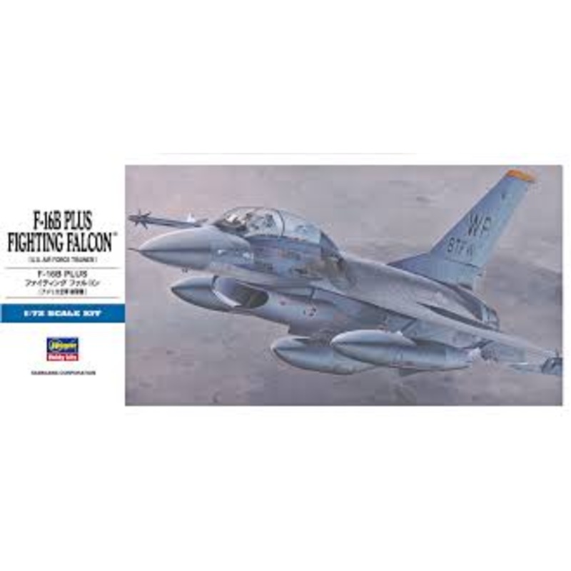 Hasegawa 00444 1/72 F-16B Plus Fighting Falcon