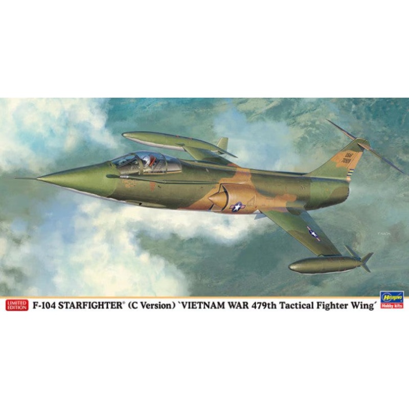 Hasegawa 07533 1/48 F-104 Starfighter (C Version) 'Vietnam War 479th Tactical Fighter Wing'