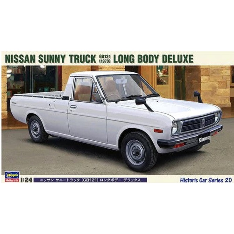 Hasegawa 21120 1/24 Nissan Sunny Truck (GB121) Long Body Deluxe