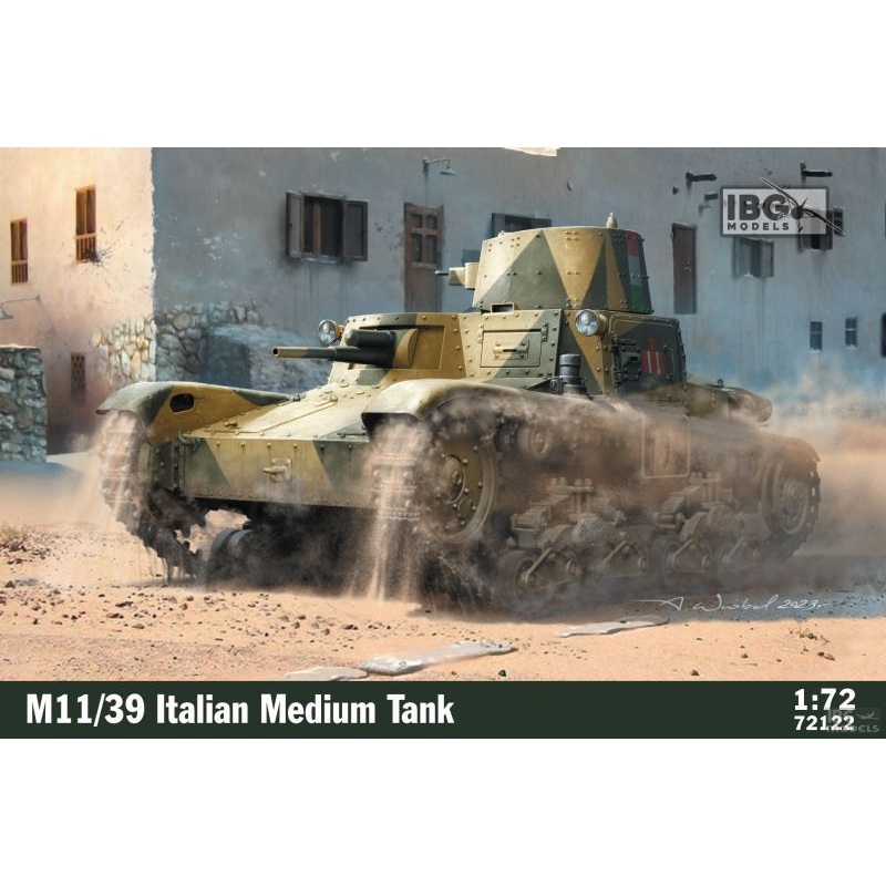 IBG 72122 1/72 M11/39 Italian Medium Tank