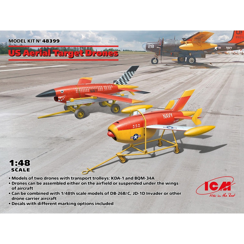 ICM 48399 1/48 US Aerial Target Drones