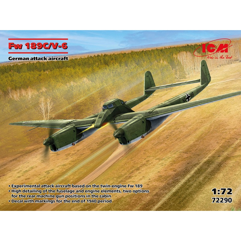ICM 72290 1/72 Fw 189C/V-6