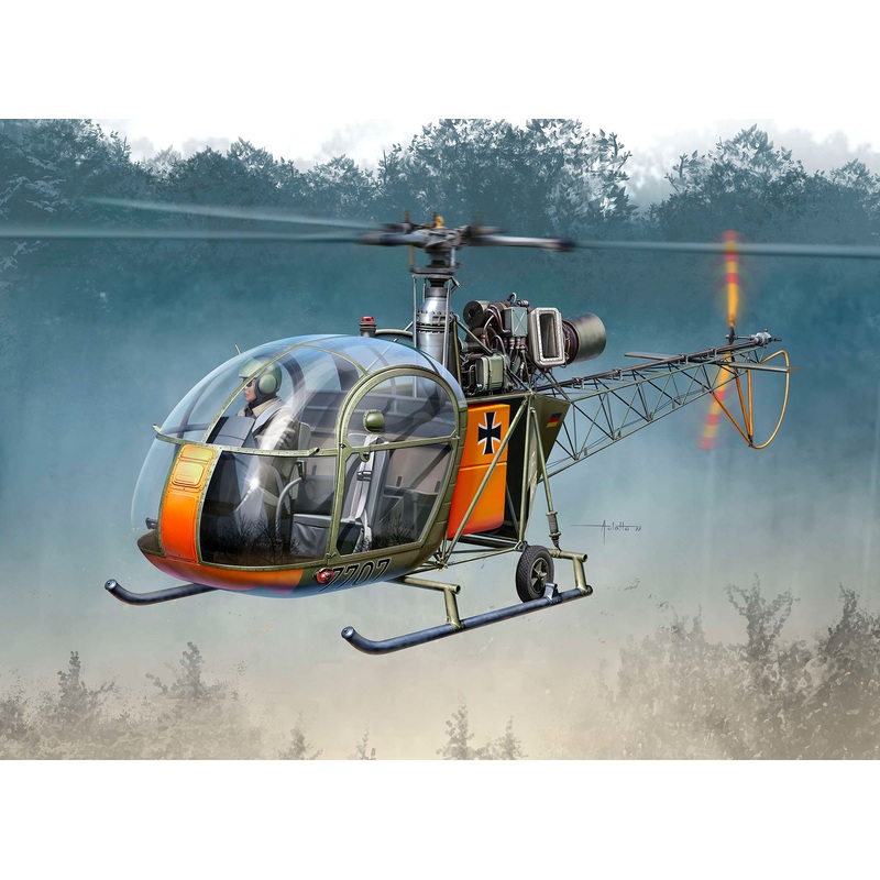 Revell 03804 1/32 Alouette II