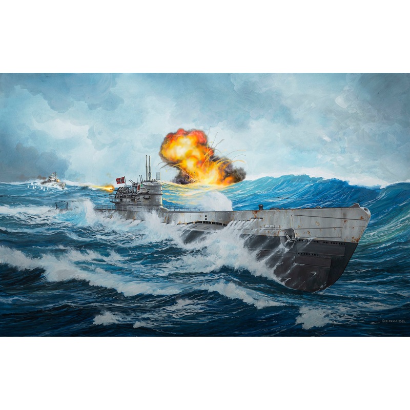Revell 5167 1/44  German Submarine Type IX C-40 U190