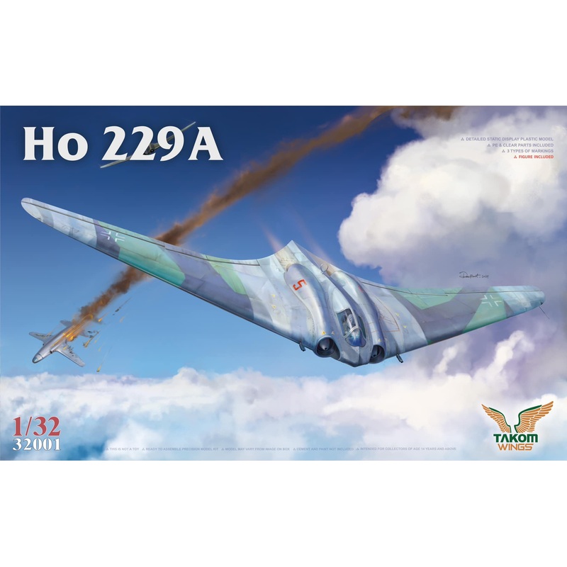 Takom Wings 32001 1/32 HO229A Horton Flying Wing