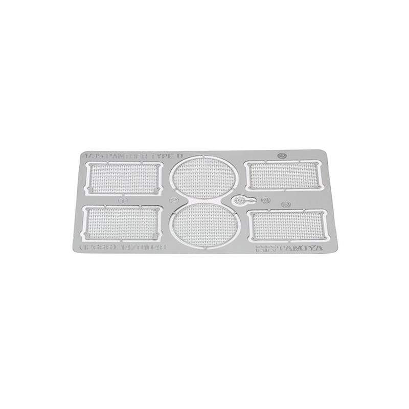 Tamiya 12666 1/35 Photo Etched Grille Set German Panther Ausf.D (for Tamiya)