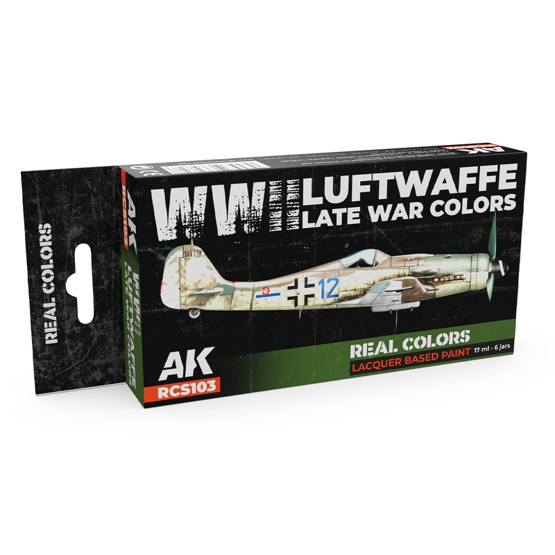 AK Interactive RCS103 Real Colors: WWII Luftwaffe Late War Colors