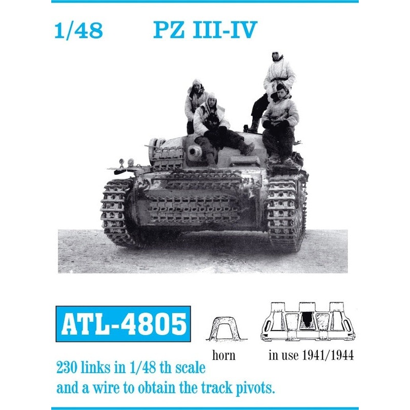 Friulmodel ATL-4805  1/48 Panzer III - IV