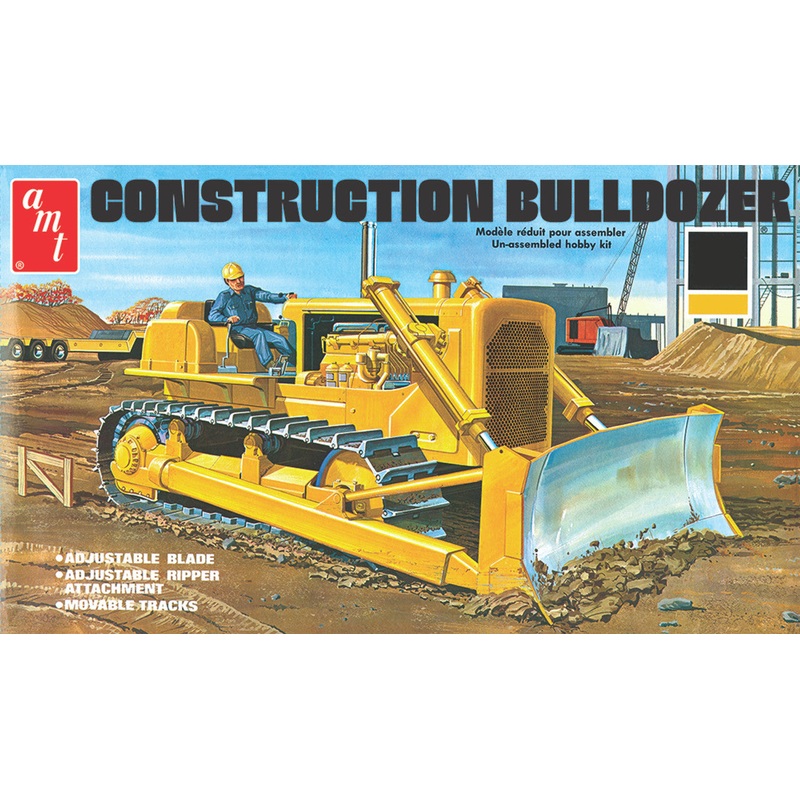 AMT 1086 1/25 Construction Bulldozer