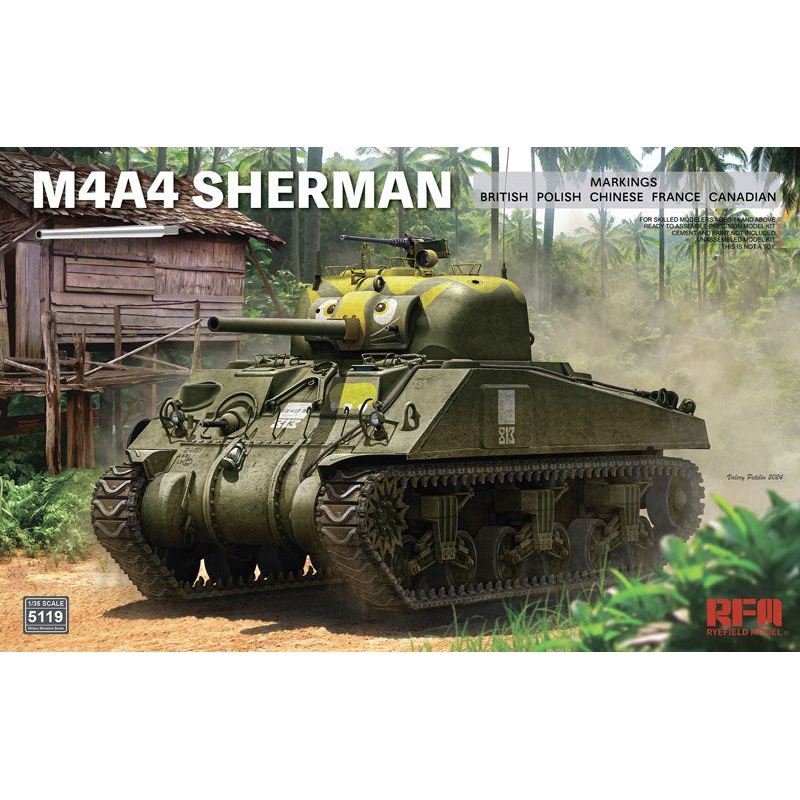 Rye Field Model 5119 1/35 M4A4 Sherman