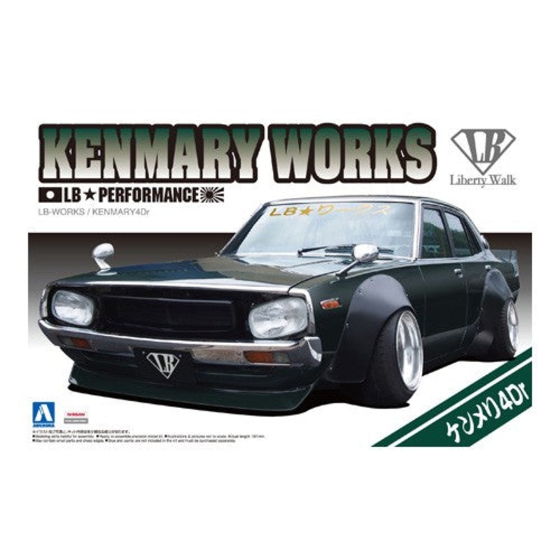 Aoshima 05127 1/24 LB Works Kenmary 4Dr