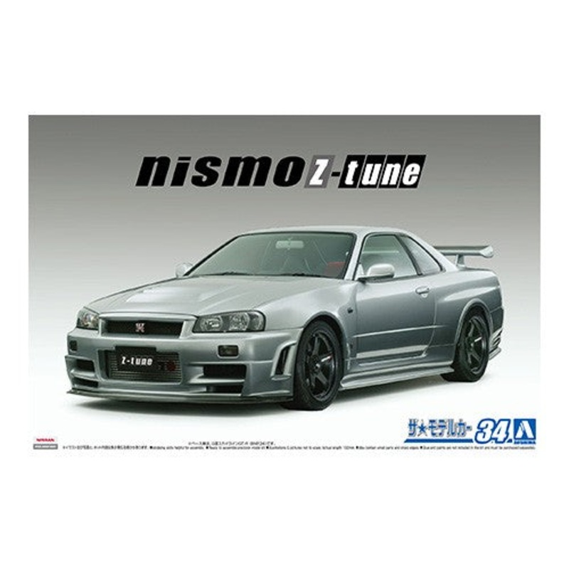 Aoshima 05831 1/24 Nismo BNR34 Skyline GT-R Z-Tune '04