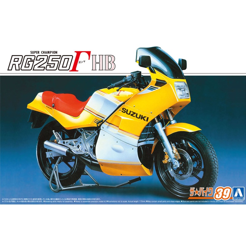 Aoshima 06231 1/12 Suzuki GJ21A RG250 HB '84