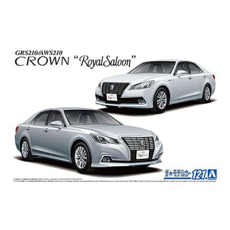 Aoshima 06824 1/24 Toyota GRS210/AWS210 Crown Royal Saloon '15
