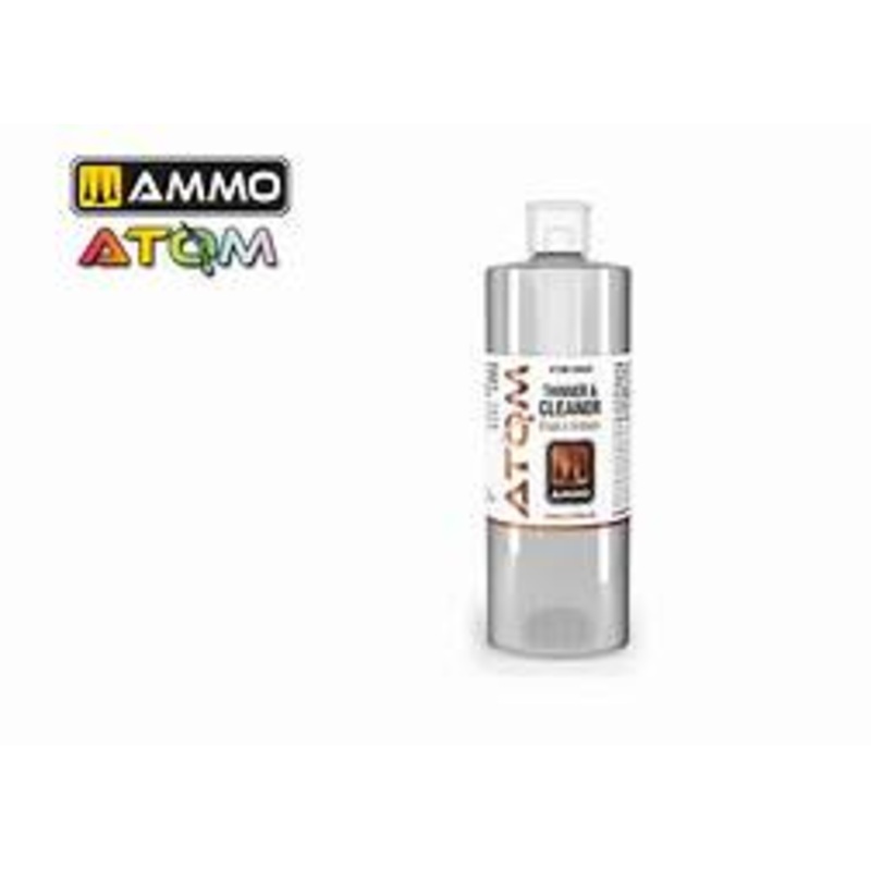 AMMO by Mig 20520 ATOM Acrylic Thinner and Cleaner 400ml