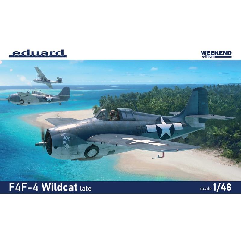 Eduard 84204 1/48 F4F-4 Wildcat late Weekend Edition