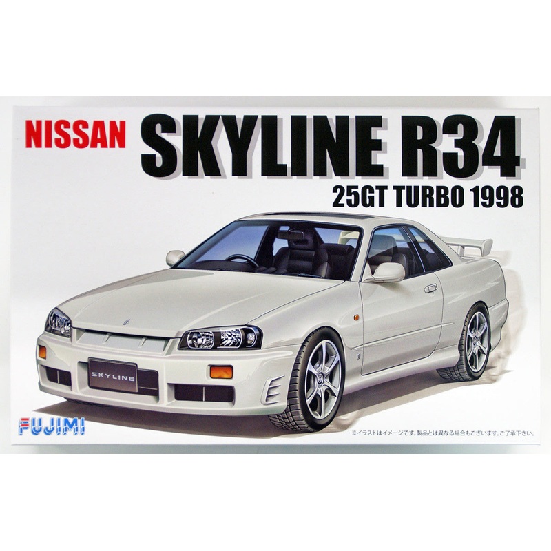 Fujimi 039671 1/24 Nissan R34 Skyline 25GT Turbo 1998