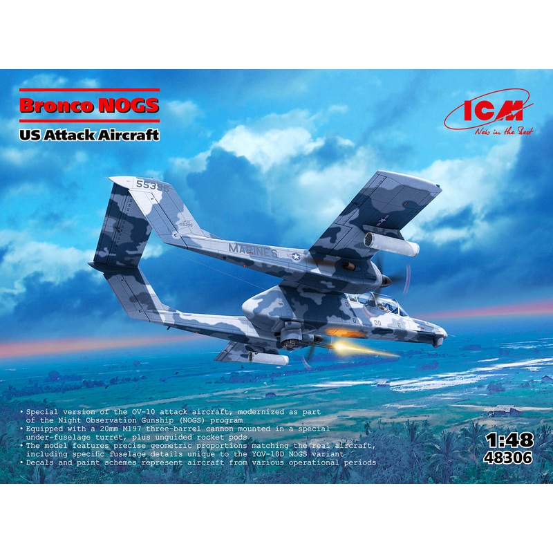 ICM 48306 1/48 Bronco NOGS US Attack Aircraft