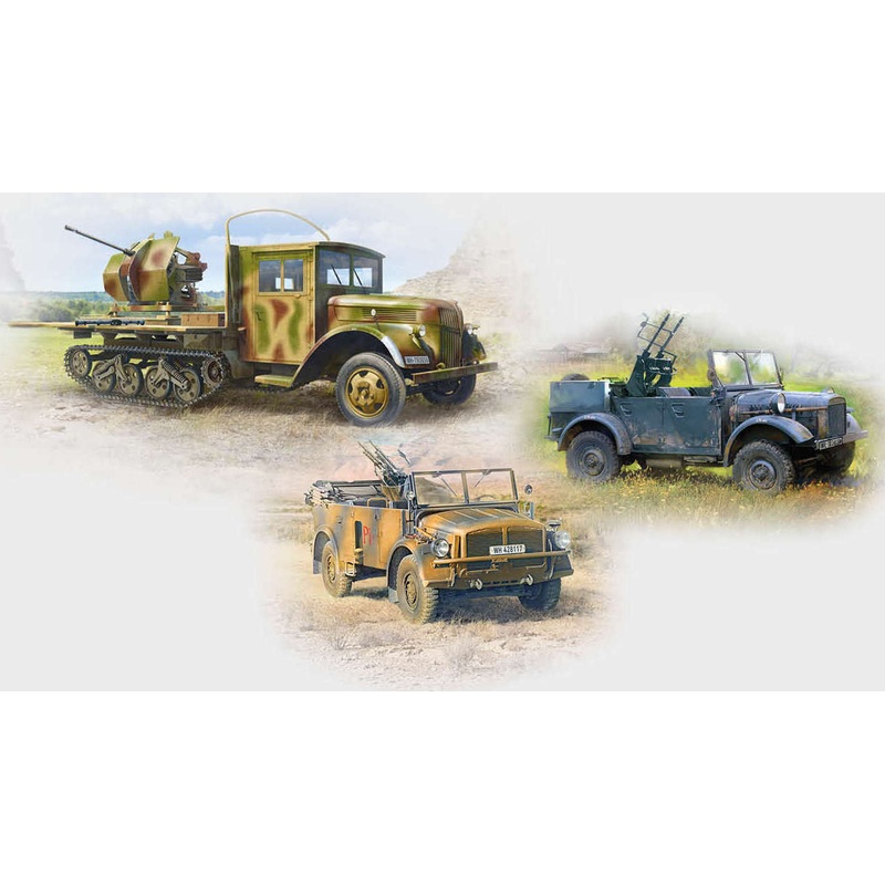 ICM DS3526 1/35 Self-propelled AA guns of the Wehrmacht