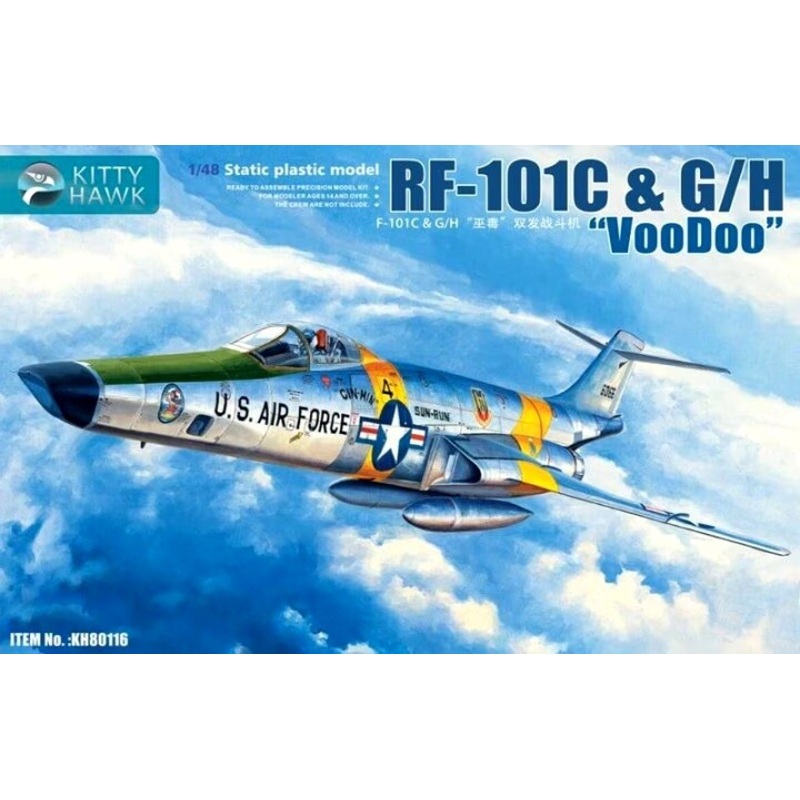 Kitty Hawk 80116 1/48 RF-101C G/H Voodoo