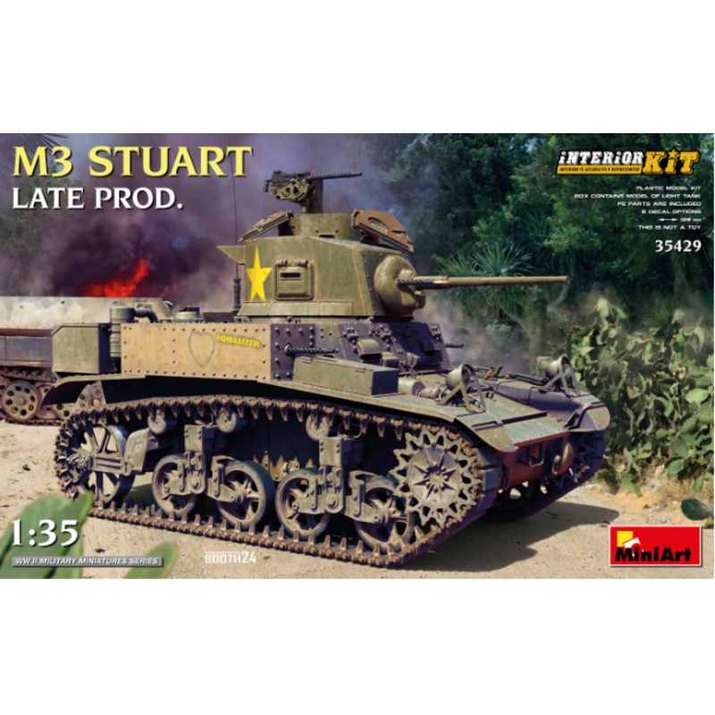 MiniArt 35429 1/35 M3 Stuart Late Prod. Interior Kit