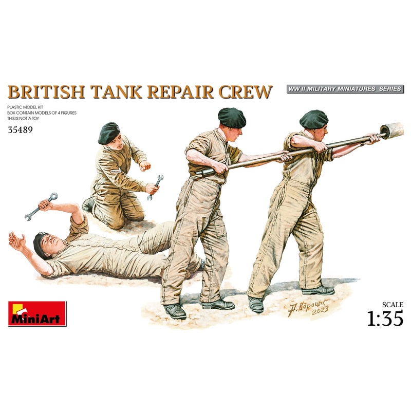 MINIART 35489 1/35 British Tank Repair Crew