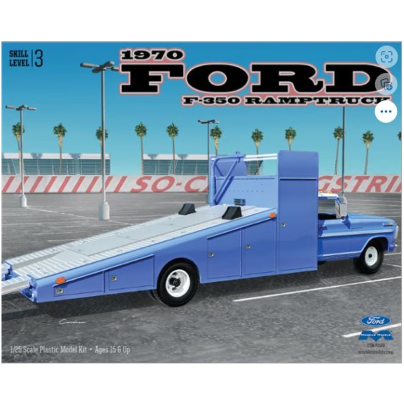 Moebius 2588 1/25 1970 Ford F-350 Ramptruck