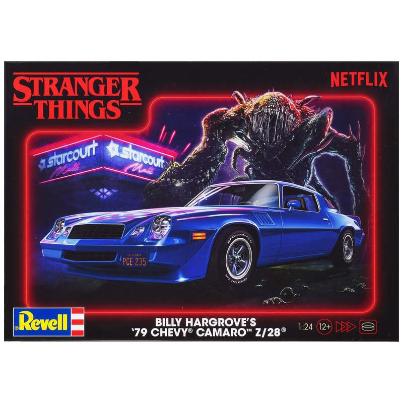 Revell 14560 1/25 Stranger Things Billy Hargrove's 1979 Chevy Camaro Z/28 Car